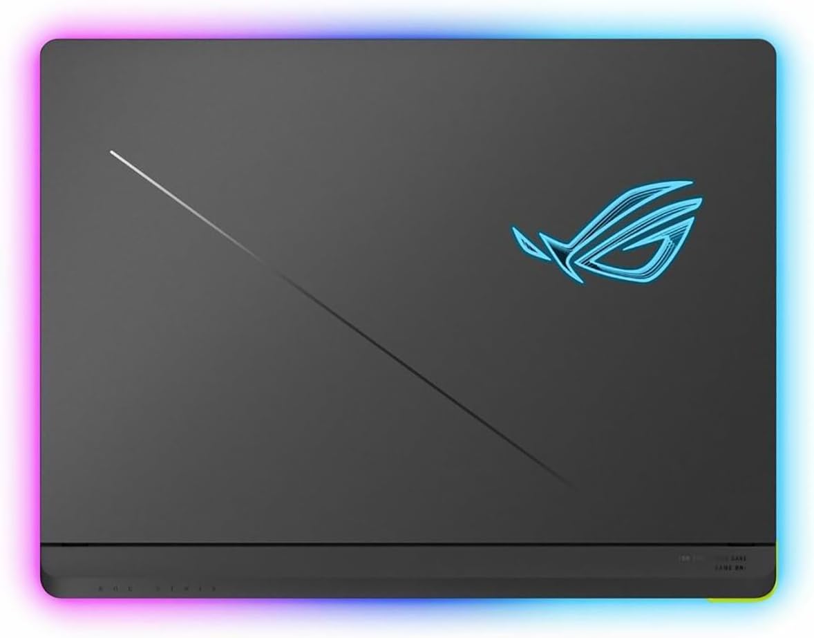 ASUS ROG Strix G16 (2025), pantalla ROG Nebula de 16 pulgadas 16:10 2.5K 240Hz/3ms, GPU NVIDIA GeForce RTX 5060, procesador Intel Core Ultra 9 275HX, memoria DDR5 de 32 GB, SSD PCIe de 1 TB, Wi-Fi 7