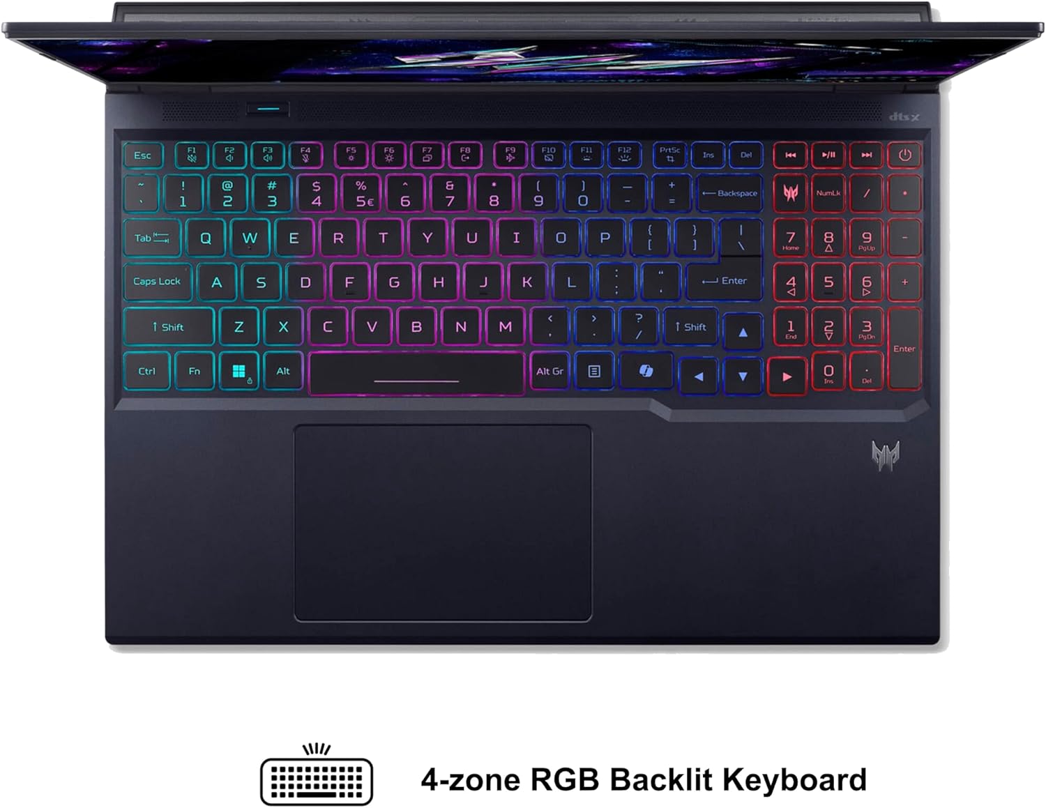 Acer Predator Helios Neo 16 AI Gaming Laptop de 16 pulgadas 2560x1600 IPS 240Hz (100% DCI-P3) Intel 24-core Ultra 9 275HX 32GB RAM 1TB SSD GeForce RTX 5070 Ti (hasta 992 AI Tops) Win11Pro ICP Hub con