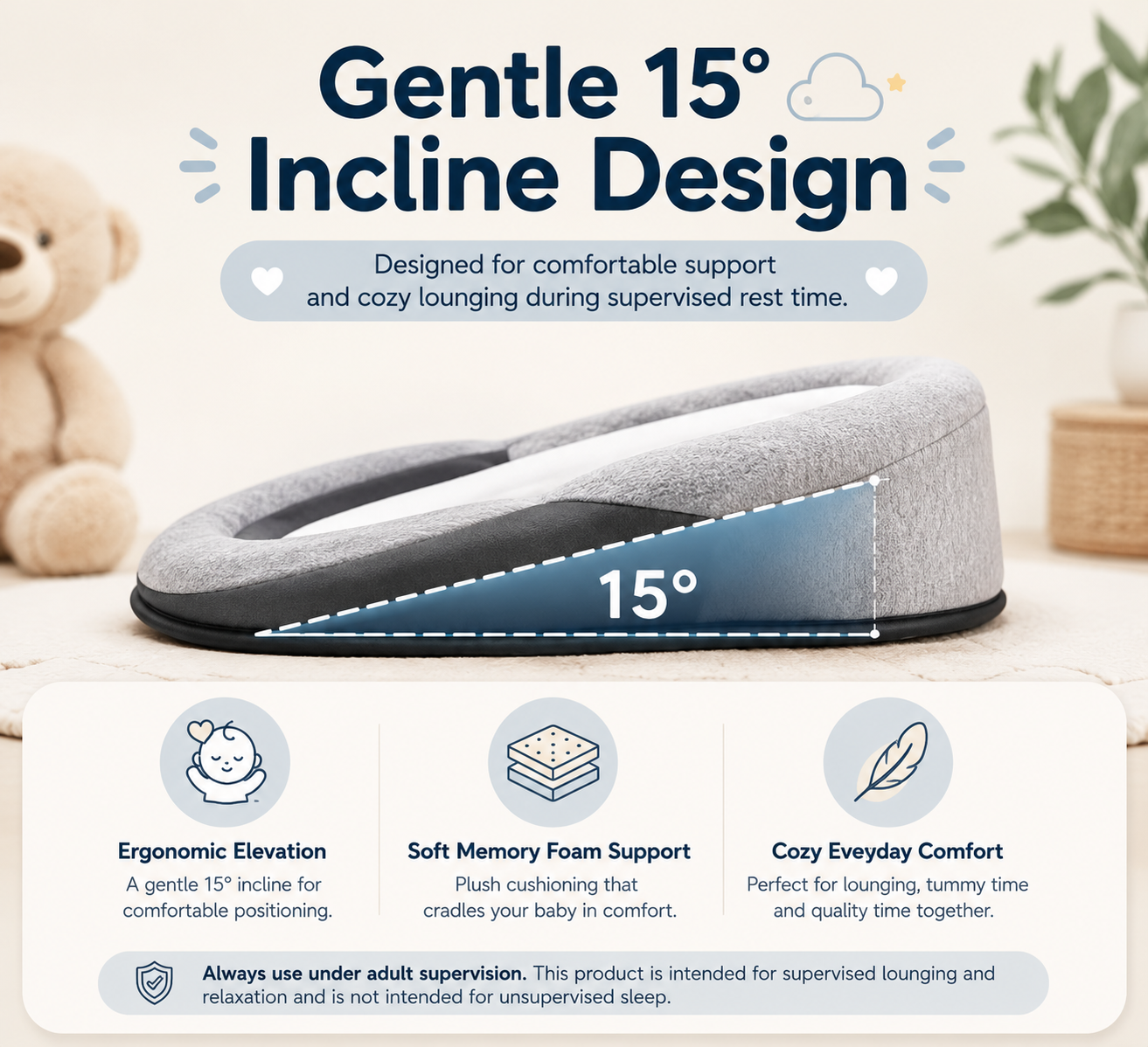 DreamNest™ Baby Lounger