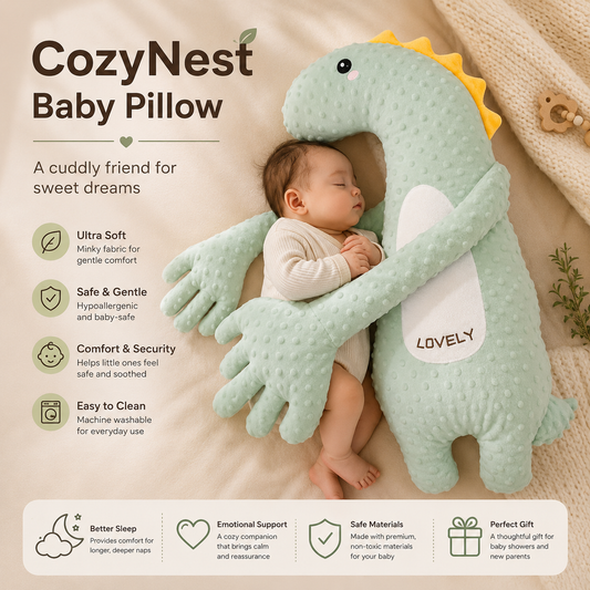 CozyNest™ Baby Pillow