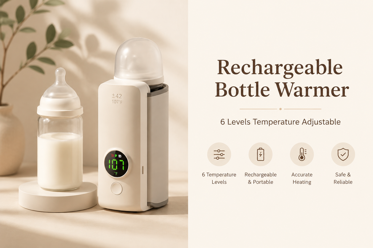 CozyWarm Baby Bottle Warmer™