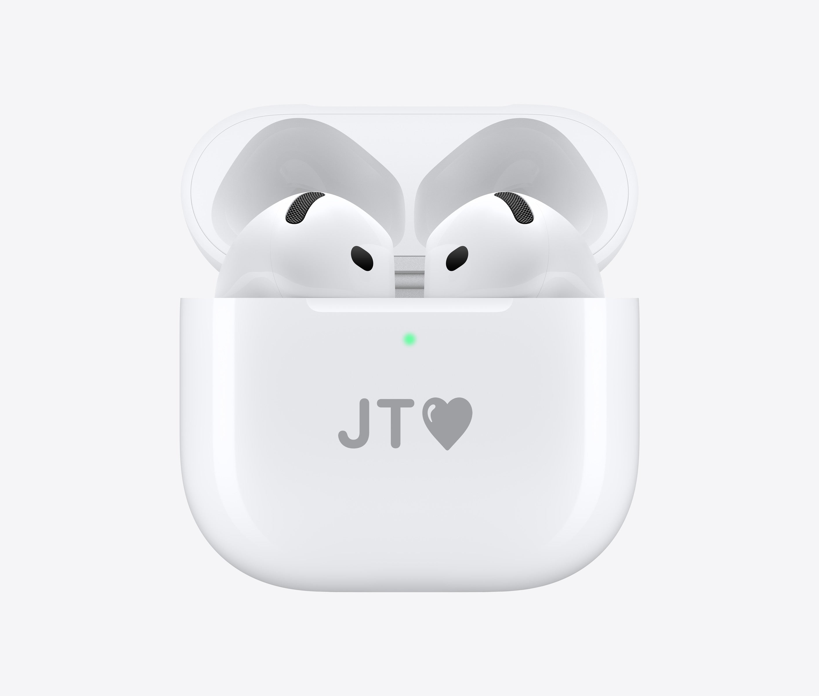 AirPods 4 personalizados con cancelacion de ruido, auriculares Bluetooth, audio espacial personalizado, resistente al sudor y al agua, funda de carga USB-C, chip H2, hasta 30 horas de duración de la batería, configuración sin esfuerzo para iPhone